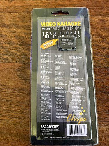 Leadsinger musikartridge vol - musikartridge,